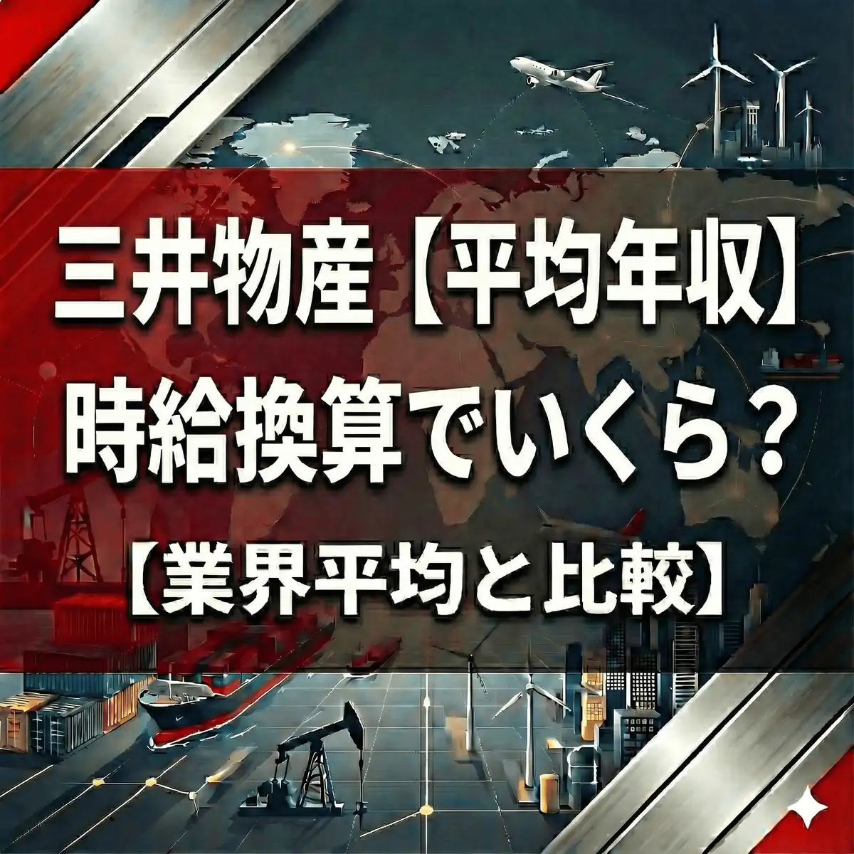 【時給1万円】三井物産の平均年収1,996万円!実質2,000万超えの給与実態とボーナスの仕組み【2025年版】