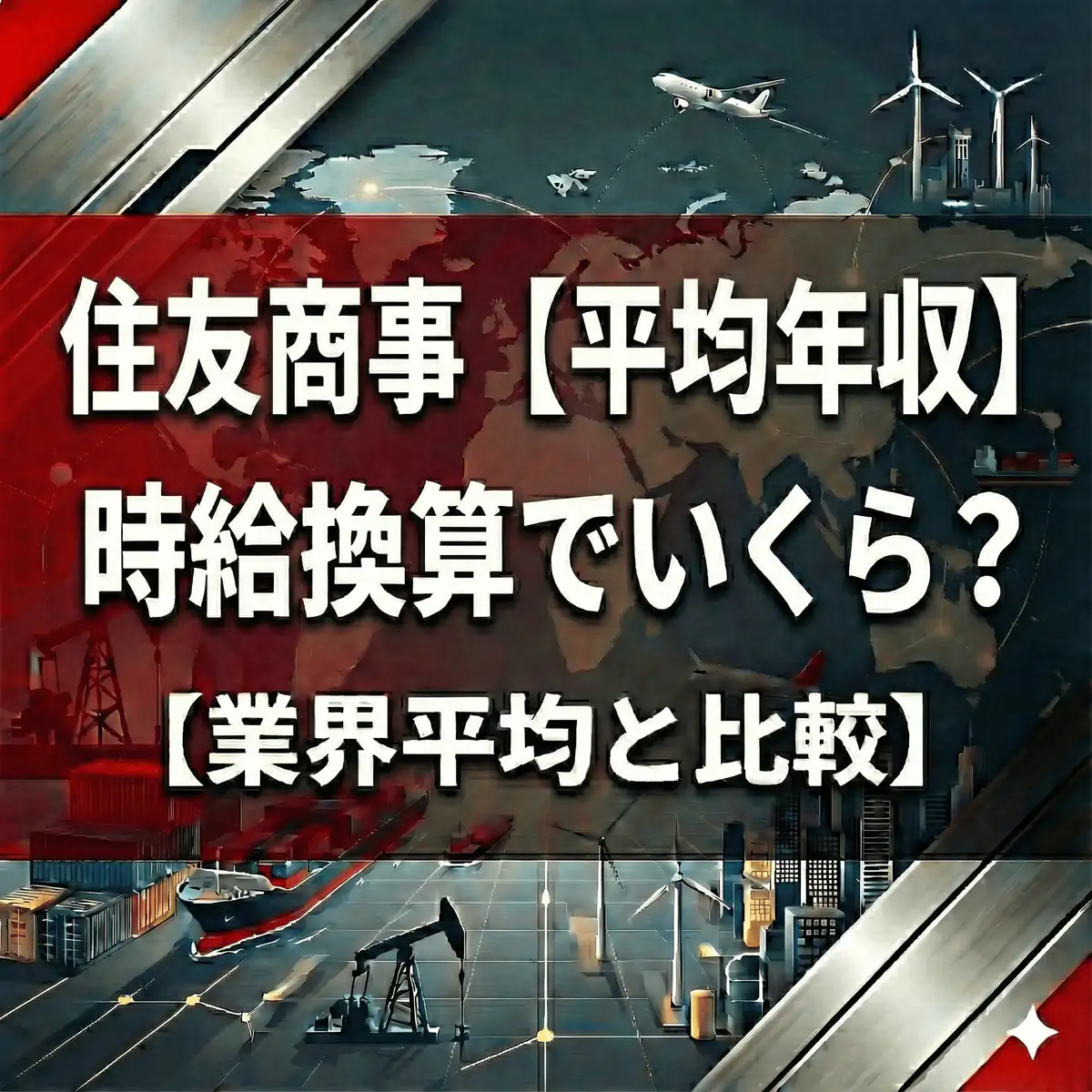 【平均年収1,744万円】住友商事は「まったり高給」の頂点?残業9.9時間で稼ぐ驚異の時給効率
