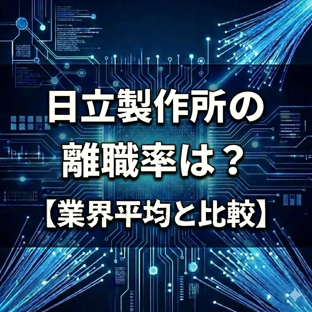 【離職率2.4%】日立製作所は「辞めない」会社?ジョブ型転換でも定着する3つの理由