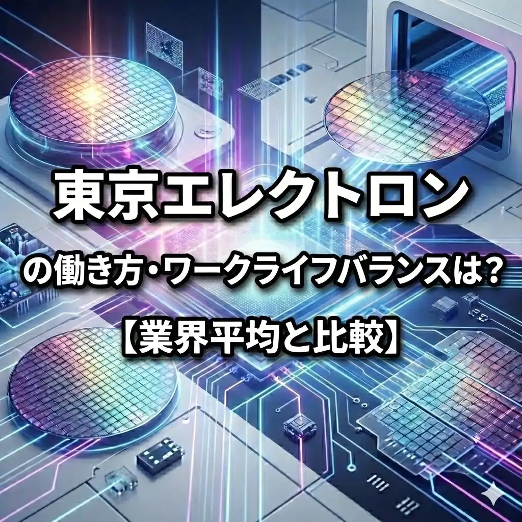 【東京エレクトロン】年収1,354万円と男性育休6割を両立!離職率2.4%の圧倒的な「休める環境」を徹底解説