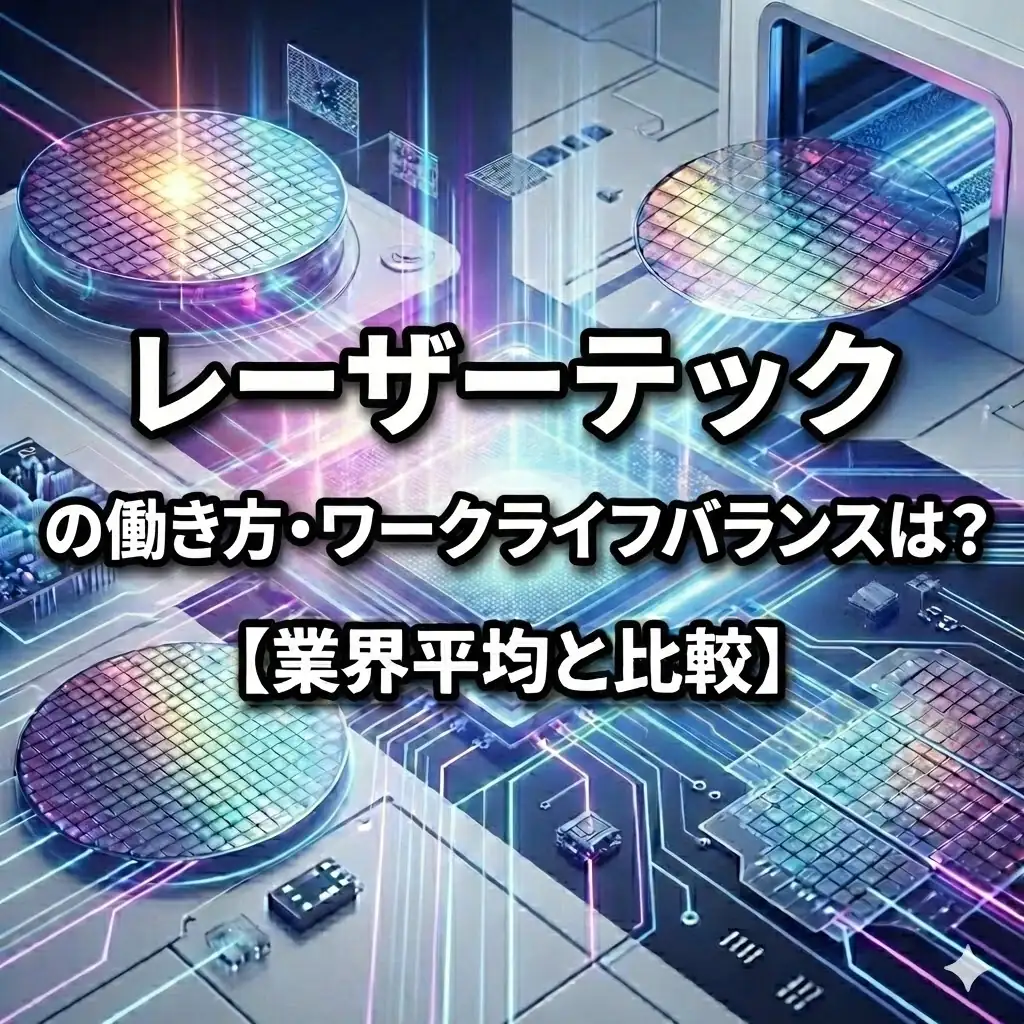 【レーザーテック】離職率1.4%の超・定着企業!「幸福度調査」が支える働きやすさと残業・年収の実態を徹底解説