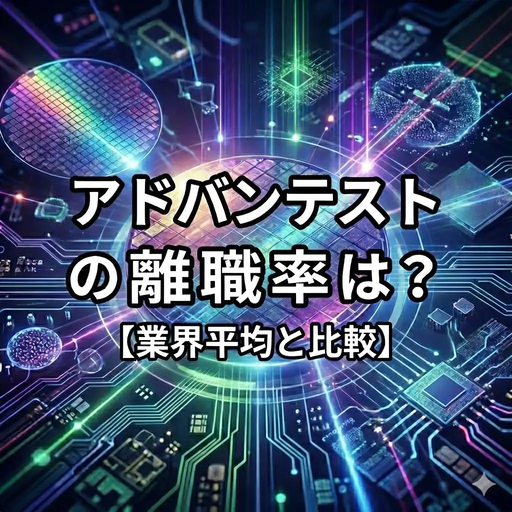 【離職率4.4%】平均勤続20年超!アドバンテストが誇る「長く働ける」環境と改善の軌跡