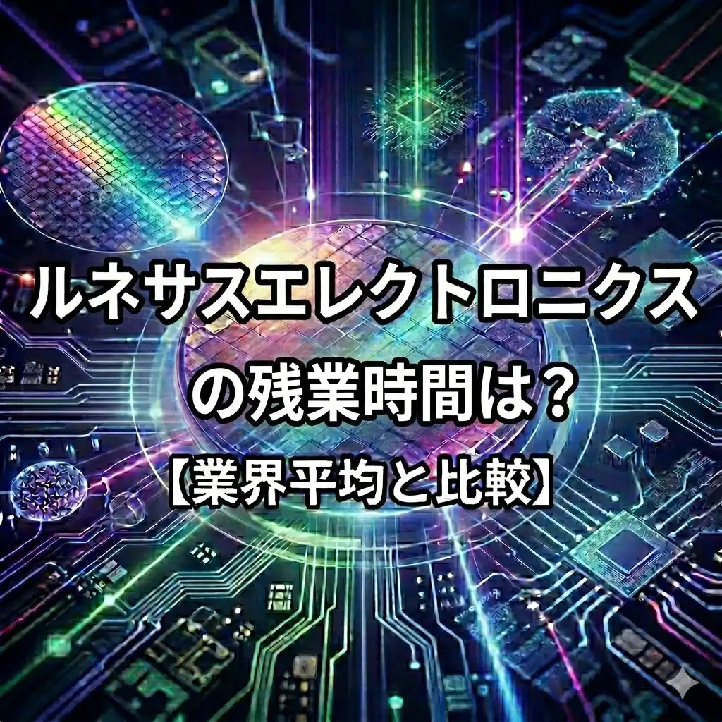 【残業20.4時間】「会議のない金曜日」でメリハリ!ルネサスの労働時間管理と働き方