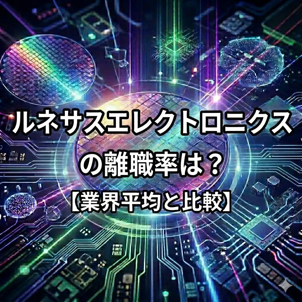 【平均勤続23.4年】離職率5.1%・ルネサスの「長く働きながら変わる」定着率の正体
