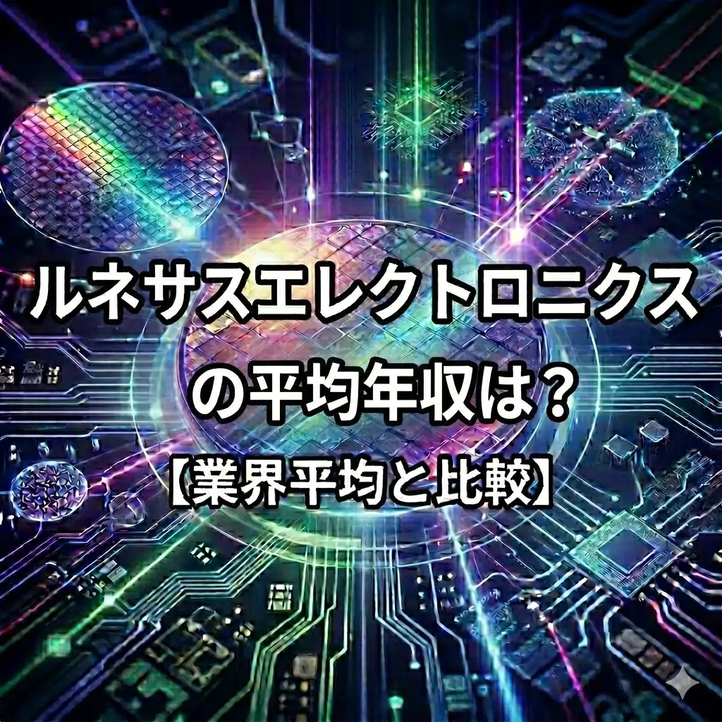 【平均年収809.9万円】ルネサスエレクトロニクスは安定企業?勤続23年の実績とジョブ型のリアル